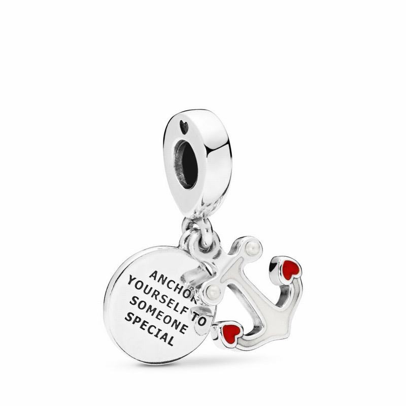 Pandora Anchor of Love Dangle Charm Online NZ, Sterling Silver (327150-YJB)